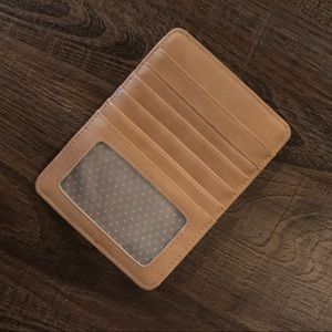 Beige wallet